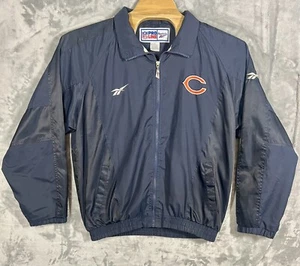 Reebok Pro Line Chicago Bears Jacket Mens Large Vintage NFL Football - Picture 1 of 7