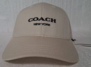 NWT ~ Coach Baseball Hat With Embroidery Chalk CH409 ~ Never Worn - Picture 1 of 10