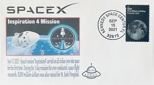AFDCS Space X Inspiration 4 All Civilian Crew 3 Day Mission 9-15-21 St Jude $$$$ - Picture 1 of 1