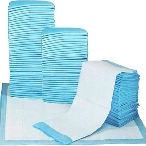 LARGE PUPPY TRAINING PADS TOILET MATS PET DOG CAT PUPPY 30,60,90 55.5x55.5cm - Picture 1 of 2