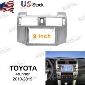 9'' Car Radio Stereo Dash Frame Panel Fascia Trim for TOYOTA 4 Runner 2010~2019 - Picture 1 of 6