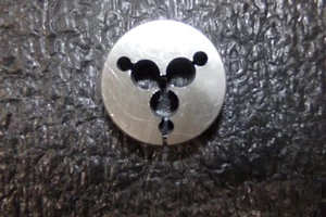 WESTWARD Round Adjustable Die, UNF, Die Thread Size: 1/4"-28 (HH) - Picture 1 of 4