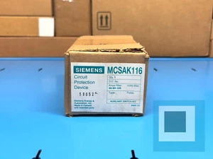 Siemens MCSAK116 Zusatzschalter-Set - Neu Open Box - Bild 1 von 7