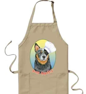 Australian Cattle Dog Blue Cookin' Apron - Picture 1 of 1