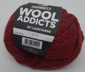 (239 €/kg): 50 g LangYarns Wooladdicts HONESTY, Kettstruktur, Fb. 062 #6217 - Bild 1 von 1