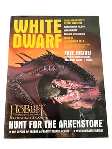 GW White Dwarf #47 December 20, 2014 | Warhammer 40K | Arkenstone | Smaug | - Picture 1 of 7