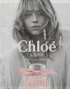 Publicité papier - advertising paper - L'Eau de Chloé - Picture 1 of 1