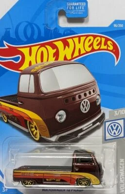 Hot Wheels Super Treasure Hunt Volkswagen T2 2019 camioneta 3/10** Foto 1 de 2