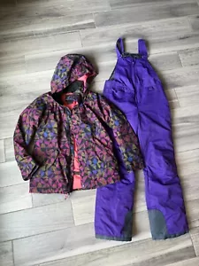 Girls XL Burton Ski/Snowboard Jacket and bibs Arctix. Purple Pink Coral lining - Picture 1 of 6