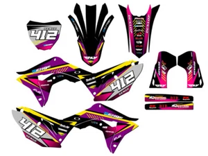2019-2020 CRF 450 R SURGE Purple Senge Graphics Kit Compatible with Honda - Bild 1 von 10