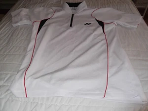Yonex White Sports / Badminton Short Sleeve Ladies T-Shirt Size XS - Picture 1 of 3