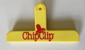 Vintage 6” The Original Chip Clip Yellow Robinson Knife Co. Buffalo, NY - Picture 1 of 5