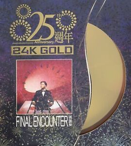 LESLIE CHEUNG 張國榮   Final Encounter 1989 Hong Kong 25th Anniversary 24K Gold CD