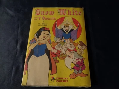 ALBUM FIGURINE PANINI SNOW WHITE AND THE 7 DWARFS WALT DISNEY SIGILLATO SEALED - Immagine 1 di 2
