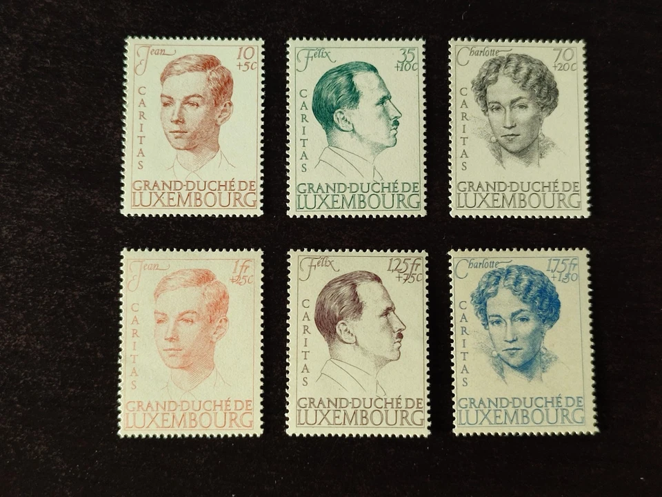 6837 - Luxemburgo - 1939 - Mi 333 / 338 - Cáritas - MNH - Imagen 1 de 1