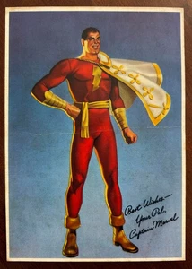 CAPTAIN MARVEL 1941 WHIZ COMICS poster premium - RARE - Fully Original - Picture 1 of 2