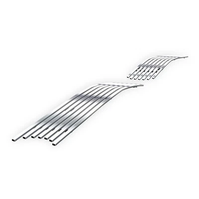 Se adapta a parachoques Pontiac G6 2005-2009 acero inoxidable plata rejilla inserto Foto 1 de 4