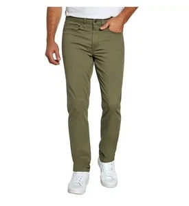 Pantalone uomo Gap slim fit 5 tasche taglia 38 x 30 verde lino profondo - Foto 1 di 3
