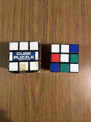 Vintage 1981 Cube Puzzle Chadwick Miller Original Box Paperwork Rubix - Image 1 of 4