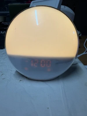 Sunrise Alarm Clock , Wake Up Light with Sunrise / Sunset & White Noise - Image 1 of 2