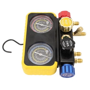 AC Manifold Gauge Set Car Manifold Pressure Gauges Tool Kit For R410a R22 And´ - Picture 1 of 12