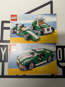 LEGO Creator 6743 Street Speeder Instruction Manuals Only! 2 Books Only No Brick