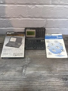 Sharp ZQ-3250 64KB Organizador Electrónico Funciona Batería Nueva Ver Descripción - Imagen 1 de 13