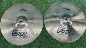 ⚡Zildjian Scimitar Bronze 14" Hi-Hat Cymbal Pair 2148gr⚡ - Picture 1 of 7