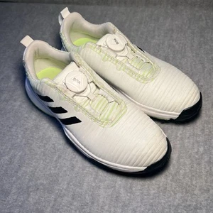 Adidas Kids Junior Boa Golf Bounce Shoes Size 4 Women’s 6 Green Black White - Picture 1 of 10