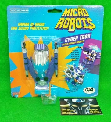 MicroMachines MICRO ROBOTS Z Z CYBER TRON Z Robots GALOOB Toys GiG 1993 NEW MISB - Imagen 1 de 2