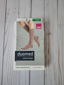 Medi Duomed Advantage medizinische Kompressionsstrümpfe Medium 20-30 Wade beige - Bild 1 von 6