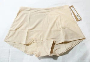 Skims Women's High-Waisted Fits Everybody Boyshort Panty ZG3 Sand Large NWT - Picture 1 of 4