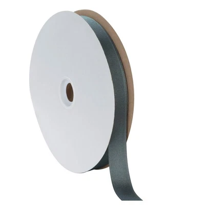 Offray 7/8" Grosgrain Ribbon, Pewter Gray, 100 Yards - Image 1 of 3