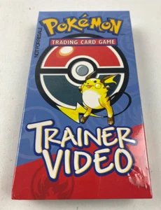 SEALED Pokémon Trading Card Game Trainer Video VHS Brand New 1999 WOTC - Picture 1 of 2