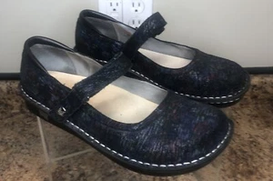 Alegria By PG Lite Leder Mary Jane Schuhe BEL-316 Raked Garden Gr. EUR40 US 9 - Bild 1 von 12