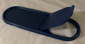 Tupperware Modular Mates Super Ovale Versare Tutto il Sigillo - Raro Audace N Blu (Navy) Nuovo - Foto 1 di 6