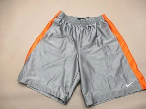 Nike BASKETBALL Size XL Boy Multicolor Stretch Waist Athletic Running Shorts 320 - Picture 1 of 7