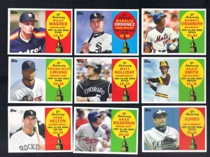 11 2008 Topps 50 aniversario Ichiro Ozzie Smith Darrryl fresa casi nuevo - Imagen 1 de 2