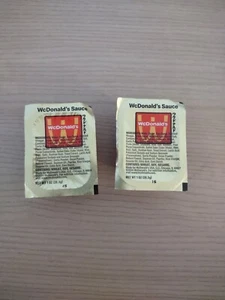 WcDonalds Anime Savory Chili Sauce McDonalds Limited Edition Unopened 2 Pack - Picture 1 of 3