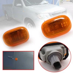 FIT 05-14 TOYOTA HILUX SR5 PICKUP VIGO MK6 7 KUN TGN SIDE TURN MARKER LAMP LIGHT - Bild 1 von 8