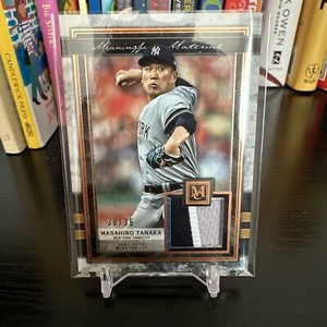 2020 Topps Museum Collection Masahiro Tanaka Meaningful Material Relic /35
