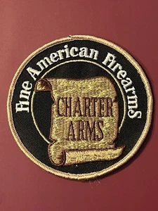 VINTAGE "CHARTER ARMS" PATCH - Picture 1 of 2