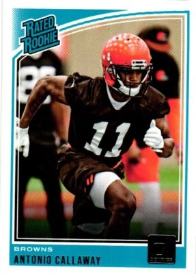 2018 Donruss #341 Antonio Callaway - Image 1 of 2