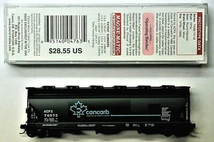 MTL Micro Trains 93070 CanCarb ACFX 74073 3 bay covered hopper - Picture 1 of 1