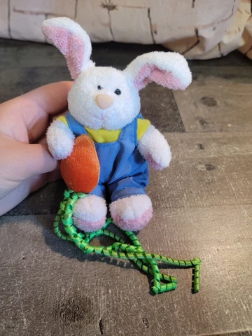 Carrot Easter Bunny window cleaning Decor figure plush Cover