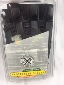 Guanti protettivi ventilati paintball sportivi nuovi 2Xs neri grandi XL tattici - Foto 1 di 6