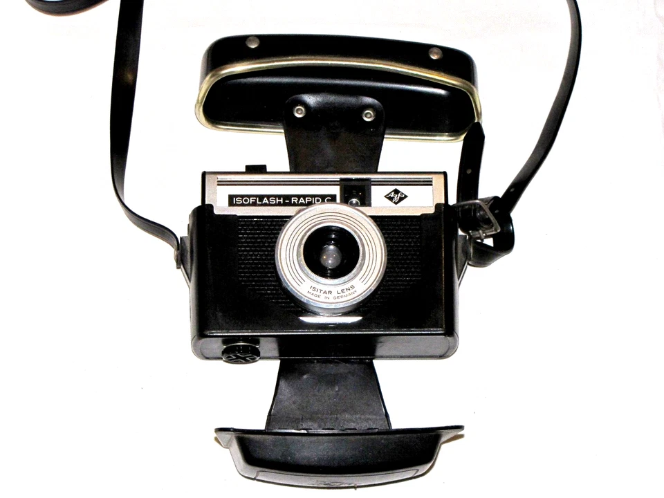 AGFA Isoflash-Rapid C Visitar Lens Made In Germany 35mm Film Vintage 1950's 60's - Image 1 of 4