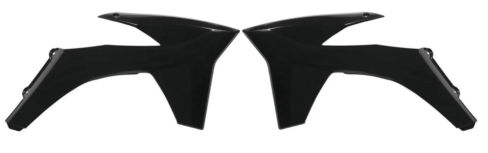 Cubiertas de radiador de admisión Cycra Powerflow negras KTM 125 150 200 250 300 450 11-13 Foto 1 de 1