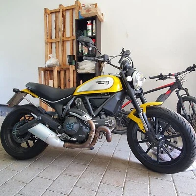 Ducati Scrambler scheckheftgepflegt inkl. Garmin Zumo 660 + Gepäcktaschen - Bild 1 von 4