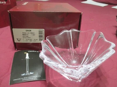  Plato de cristal Orrefors Orion vintage Suecia como nuevo en caja original Foto 1 de 4